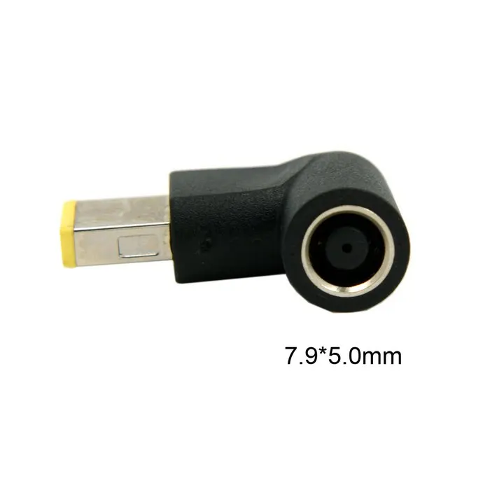 DC 7.9*5.4mm DC Jack to Rectangle Port Charger Power Adapter 90 Degree Angled for Think Pad X1 Carbon Laptop
DC 7.9*5.4mm DC Jack to Rectangle Port Charger Power Adapter 90 Degree Angled for Think Pad X1 Carbon Laptop