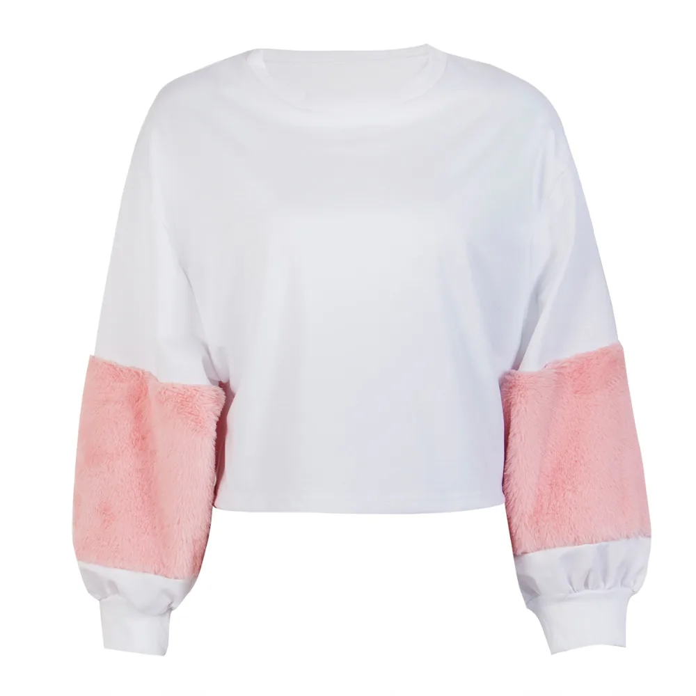 Fashion Hoodie Women Casual Plush Long Sleeve Shirts Patchwork Loose Hoodie Velvet Pullover Sweats Tops
Fashion Hoodie Women Casual Plush Long Sleeve Shirts Patchwork Loose Hoodie Velvet Pullover Sweats Tops