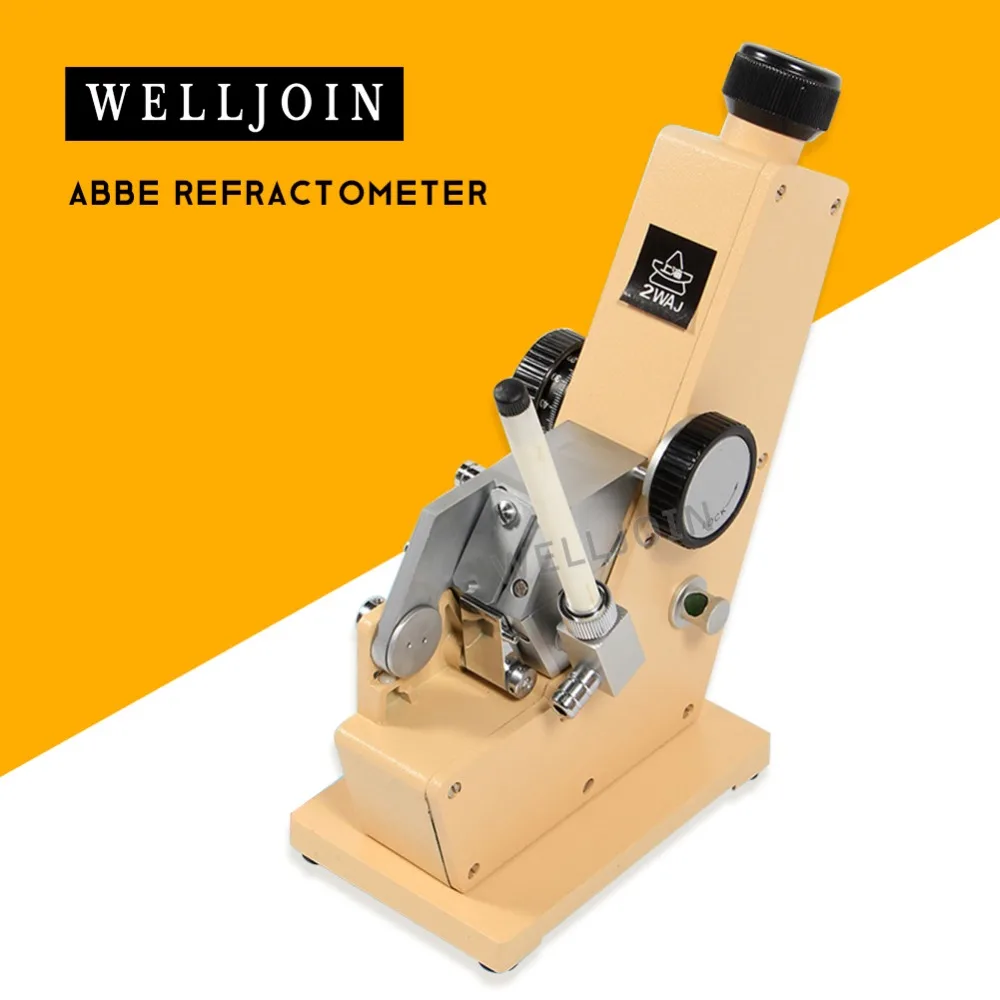 2WAJ Abbe Digital LCD Refractometer 0-95% Brix & 1.300-1.700 ND Lab Monocular with Digital thermometer
2WAJ Abbe Digital LCD Refractometer 0-95% Brix & 1.300-1.700 ND Lab Monocular with Digital thermometer