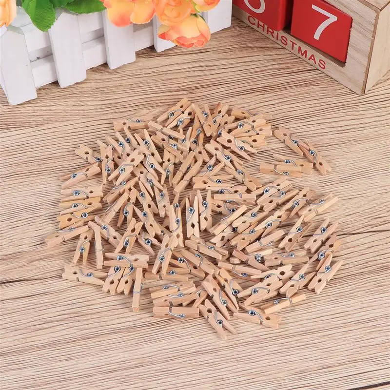 100pcs-2-5CM-Wooden-Clothespins-Clothes-Pegs-Pins-Photo-Paper-Peg-Pin-Clothespin-Craft-Clips (3)