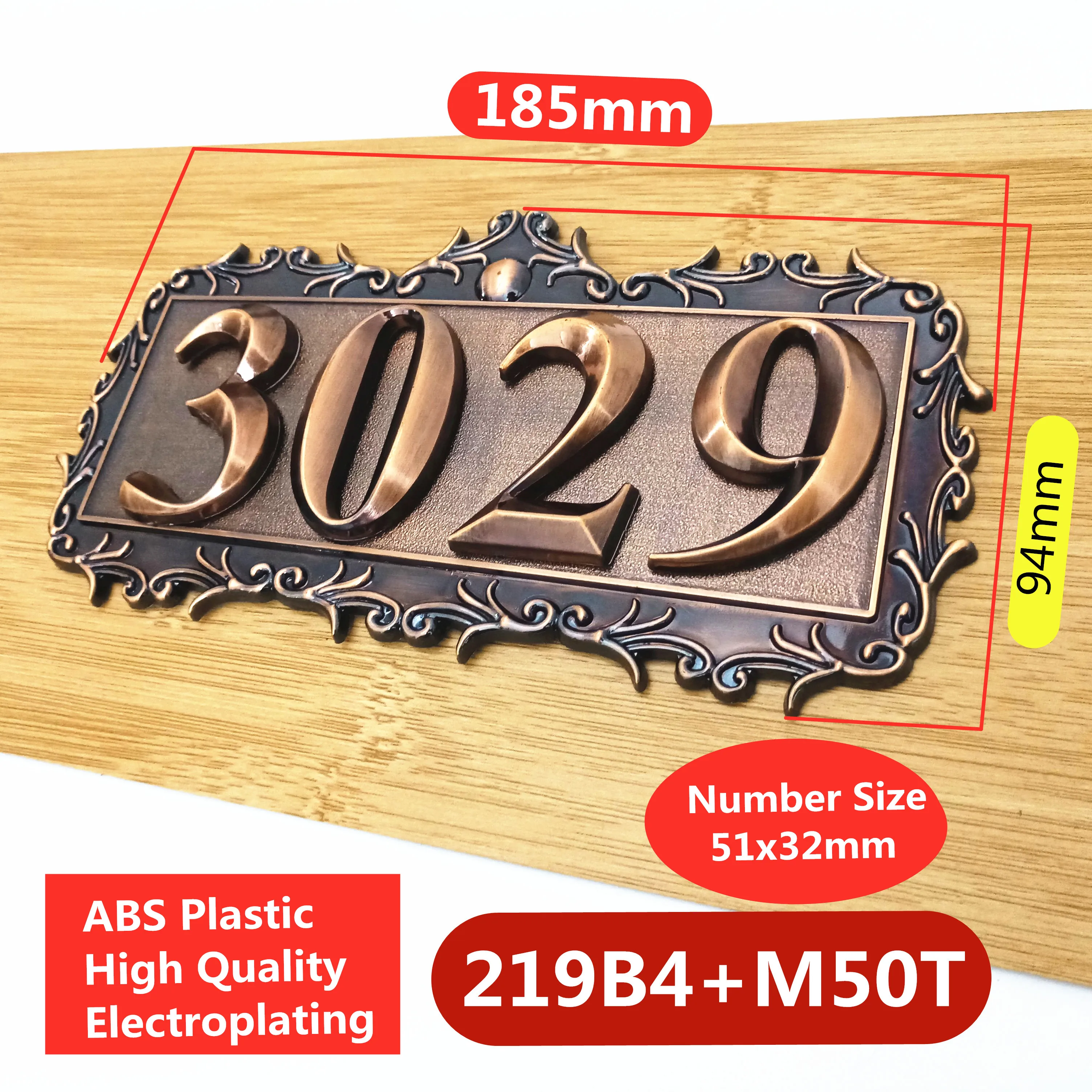 4 Digits ABS Plastic Customized Door Plates For Home Gates Hotel Room Personalized House Number Stickers Door Number Sign
4 Digits ABS Plastic Customized Door Plates For Home Gates Hotel Room Personalized House Number Stickers Door Number Sign