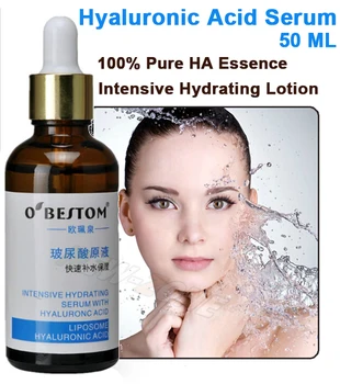 Face Care 50ML Hyaluronic Acid Serum 100% Pure HA Essence Liquid Intensive hydrating Makeup Toner Whitening Moisture Anti aging
Face Care 50ML Hyaluronic Acid Serum 100% Pure HA Essence Liquid Intensive hydrating Makeup Toner Whitening Moisture Anti aging