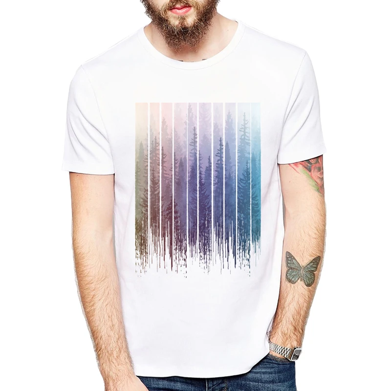 Newest Fashion Grunge Dripping Rainbow Misty Forest Design Men t-shirt Summer Short Sleeve Casual Tops Hipster Tee Shirts
Newest Fashion Grunge Dripping Rainbow Misty Forest Design Men t-shirt Summer Short Sleeve Casual Tops Hipster Tee Shirts