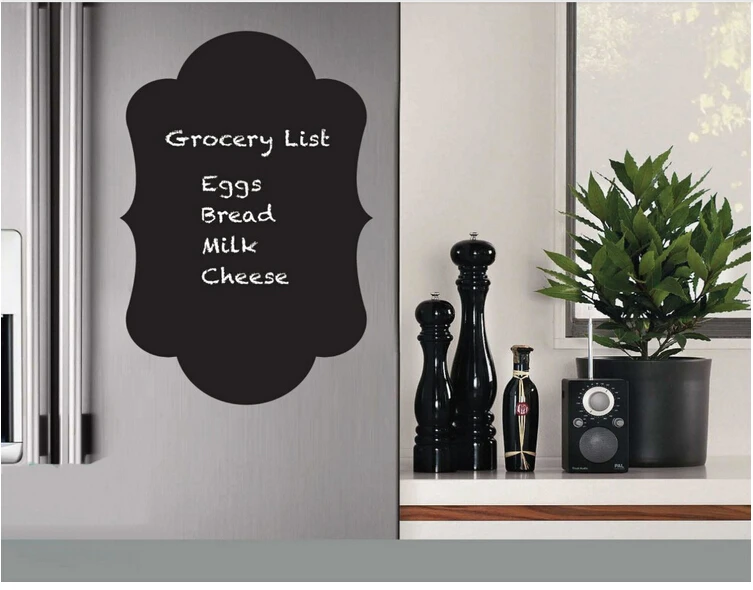 Removable Menu Fridge Chalkboard Label,black Board Refrigerator Sticker Kitchen Decor
Removable Menu Fridge Chalkboard Label,black Board Refrigerator Sticker Kitchen Decor