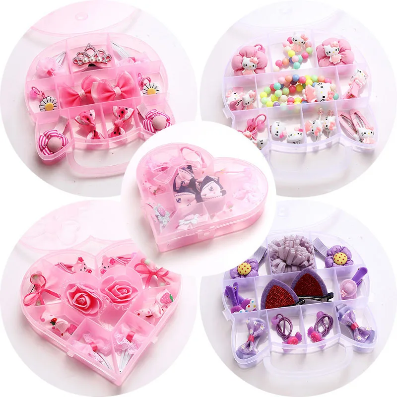 10pcs/set Box Gift Packing Birthday Gift Girl Hair Accessories Hair Decor Cute Hair Clip Hairpin Elastic Hair Bands Ornaments
10pcs/set Box Gift Packing Birthday Gift Girl Hair Accessories Hair Decor Cute Hair Clip Hairpin Elastic Hair Bands Ornaments