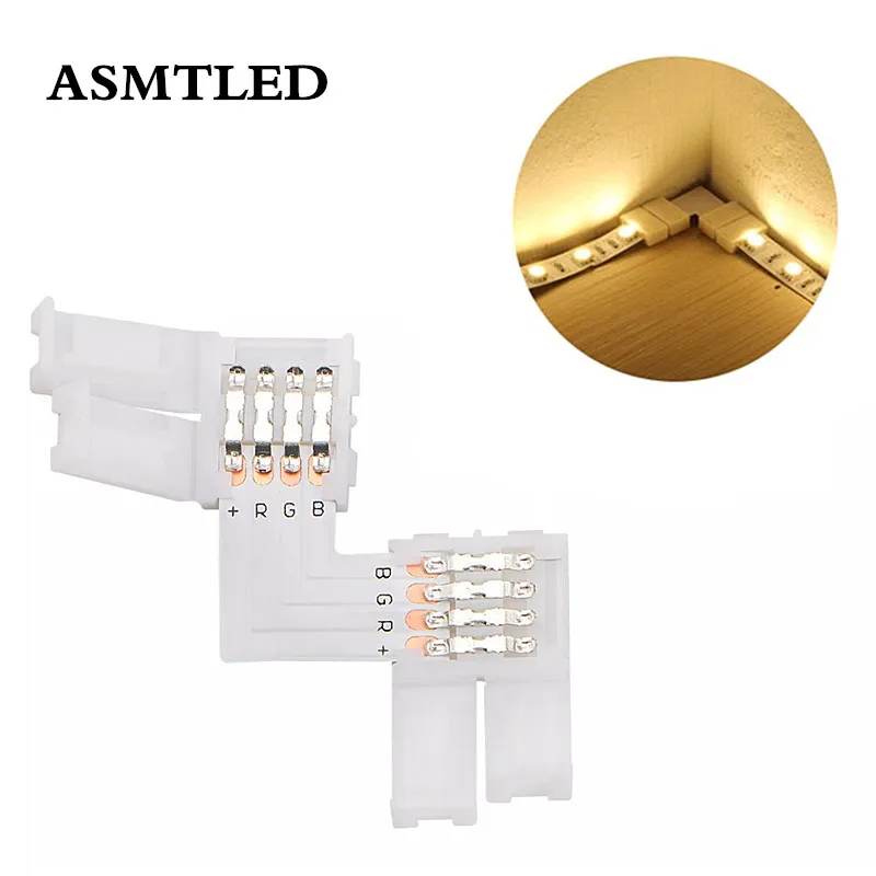 5pcs/lot 2pin 4pin 5pin 8mm 10mm 12mm L T X Shape LED Connector For connecting 3528 5050 RGB Single Color LED Strip Connector
5pcs/lot 2pin 4pin 5pin 8mm 10mm 12mm L T X Shape LED Connector For connecting 3528 5050 RGB Single Color LED Strip Connector