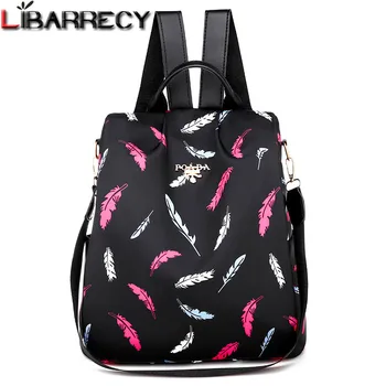 New Feathers Oxford Women Backpack Large Capacity Anti-thief School Shoulder Bags for Teenager Girls Mochila Fashion Travel Bags
New Feathers Oxford Women Backpack Large Capacity Anti-thief School Shoulder Bags for Teenager Girls Mochila Fashion Travel Bags
