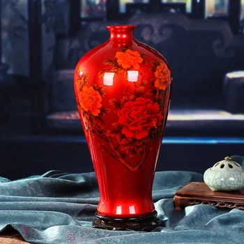 Jingdezhen vase TV ark furnishing articles ceramic vase household sitting room adornment porcelain vases porch place bag mail
Jingdezhen vase TV ark furnishing articles ceramic vase household sitting room adornment porcelain vases porch place bag mail