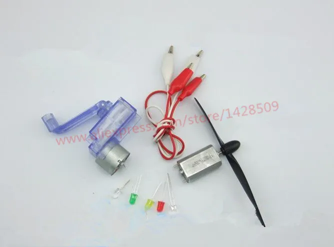 high quality 180 mini DC geared motor with mini hand generator and alligator clip for diy a small fan and led light
high quality 180 mini DC geared motor with mini hand generator and alligator clip for diy a small fan and led light