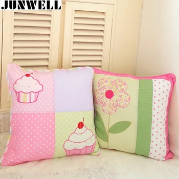 100% Cotton Quilted Cushion Cartoon Applique Embroidery Throw Pillow Sofa Office Back Cushion Baby Room Decorative 50X50CM Sq.
100% Cotton Quilted Cushion Cartoon Applique Embroidery Throw Pillow Sofa Office Back Cushion Baby Room Decorative 50X50CM Sq.
