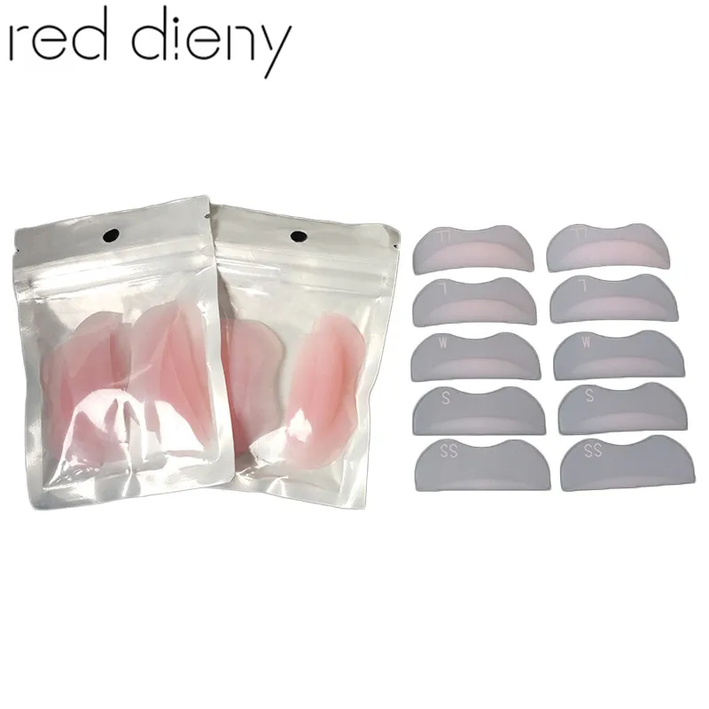 5 Pairs Silicone Eyelash Perming Curler With Different Sizes Curling False Fake Eye Lashes Extension Shield Pad Curlers Tool
5 Pairs Silicone Eyelash Perming Curler With Different Sizes Curling False Fake Eye Lashes Extension Shield Pad Curlers Tool