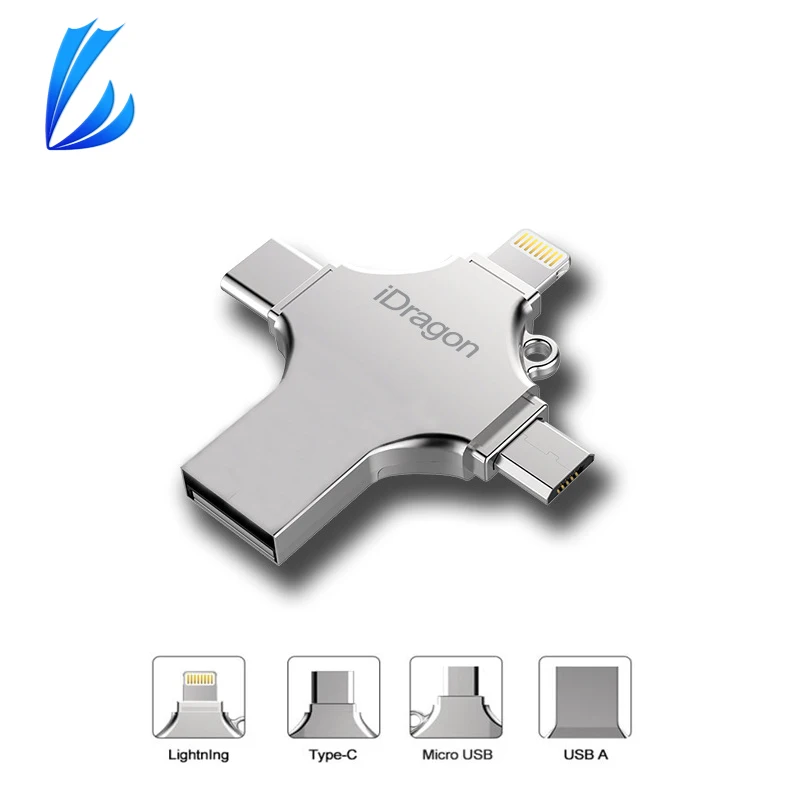 LL TRADER Pendrive USB Flash Drive 32 64GB For iPhone Android Type-C PC Flash Drive iOS Memory Storage OTG USB Key Pen Stick
LL TRADER Pendrive USB Flash Drive 32 64GB For iPhone Android Type-C PC Flash Drive iOS Memory Storage OTG USB Key Pen Stick