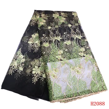 Latest African Laces 2019 French Embroidered Wedding Dress Net Lace High Quality 5 Yards Beaded Tulle Lace Fabric HX2088
Latest African Laces 2019 French Embroidered Wedding Dress Net Lace High Quality 5 Yards Beaded Tulle Lace Fabric HX2088