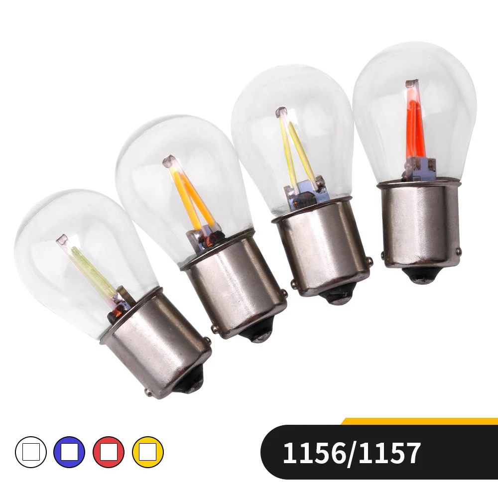 AutoEC 1X 1156 BA15S / 1157 BAY15D Auto Car LED 2 COB Filament Reverse Light Parking Tail 12V #LF92
AutoEC 1X 1156 BA15S / 1157 BAY15D Auto Car LED 2 COB Filament Reverse Light Parking Tail 12V #LF92