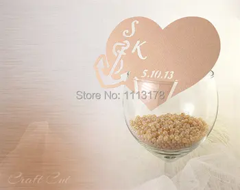 Nautical Wedding Place Cards Heart Anchor Escort Name Table Wine Glass Card Decoration Decor Sand Beige Love Sailor Marine Sea
Nautical Wedding Place Cards Heart Anchor Escort Name Table Wine Glass Card Decoration Decor Sand Beige Love Sailor Marine Sea