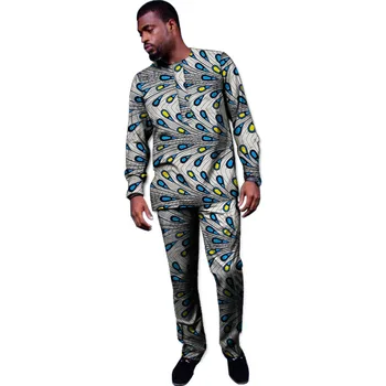 African Print Pants Set Fashion Men dashiki Pajamas Tops With Trousers Set Groom's Men Kitenge Outfit Father's Day Gift
African Print Pants Set Fashion Men dashiki Pajamas Tops With Trousers Set Groom's Men Kitenge Outfit Father's Day Gift