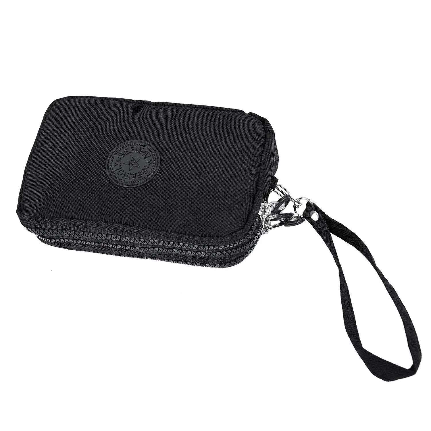 Women Small Wallet Washer Wrinkle Fabric Phone Purse Three Zippers Portable Make Up bag
Women Small Wallet Washer Wrinkle Fabric Phone Purse Three Zippers Portable Make Up bag