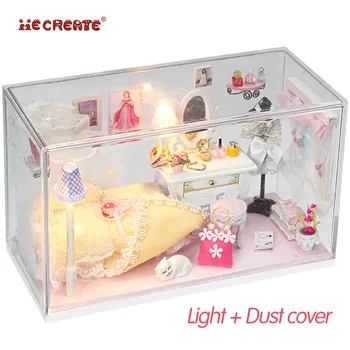 New Girl DIY 3D Wooden Mini Dollhouse Doll House Furniture Educational Toys Furniture For children Perfect bloom
New Girl DIY 3D Wooden Mini Dollhouse Doll House Furniture Educational Toys Furniture For children Perfect bloom