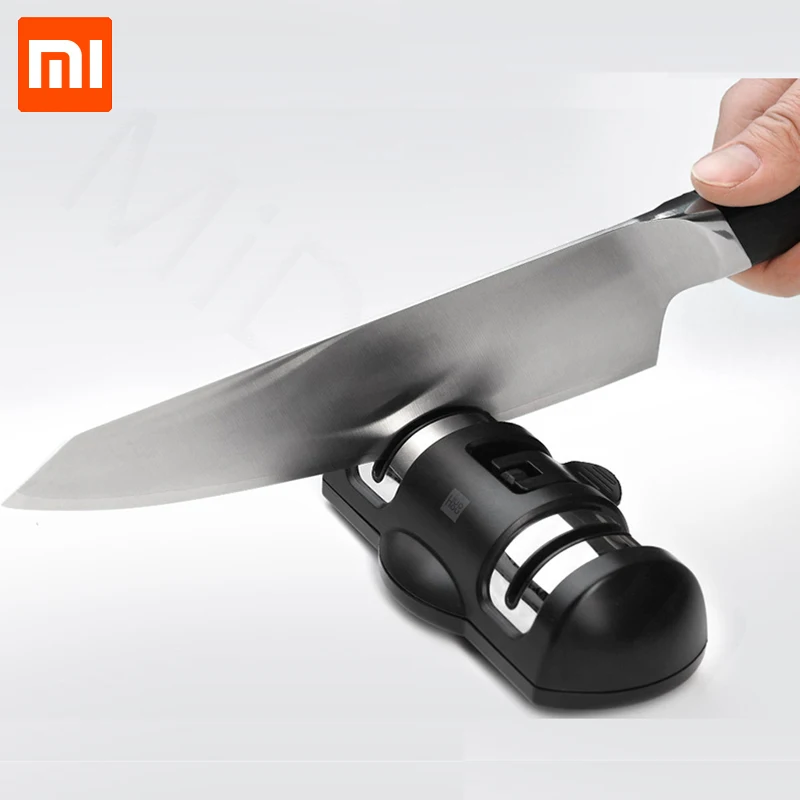 New Xiaomi Mijia Huohou Knife Sharpener 2 Stages Double Wheel Sharpener Whetstone Sharpener Tool for Kitchen Knife
New Xiaomi Mijia Huohou Knife Sharpener 2 Stages Double Wheel Sharpener Whetstone Sharpener Tool for Kitchen Knife