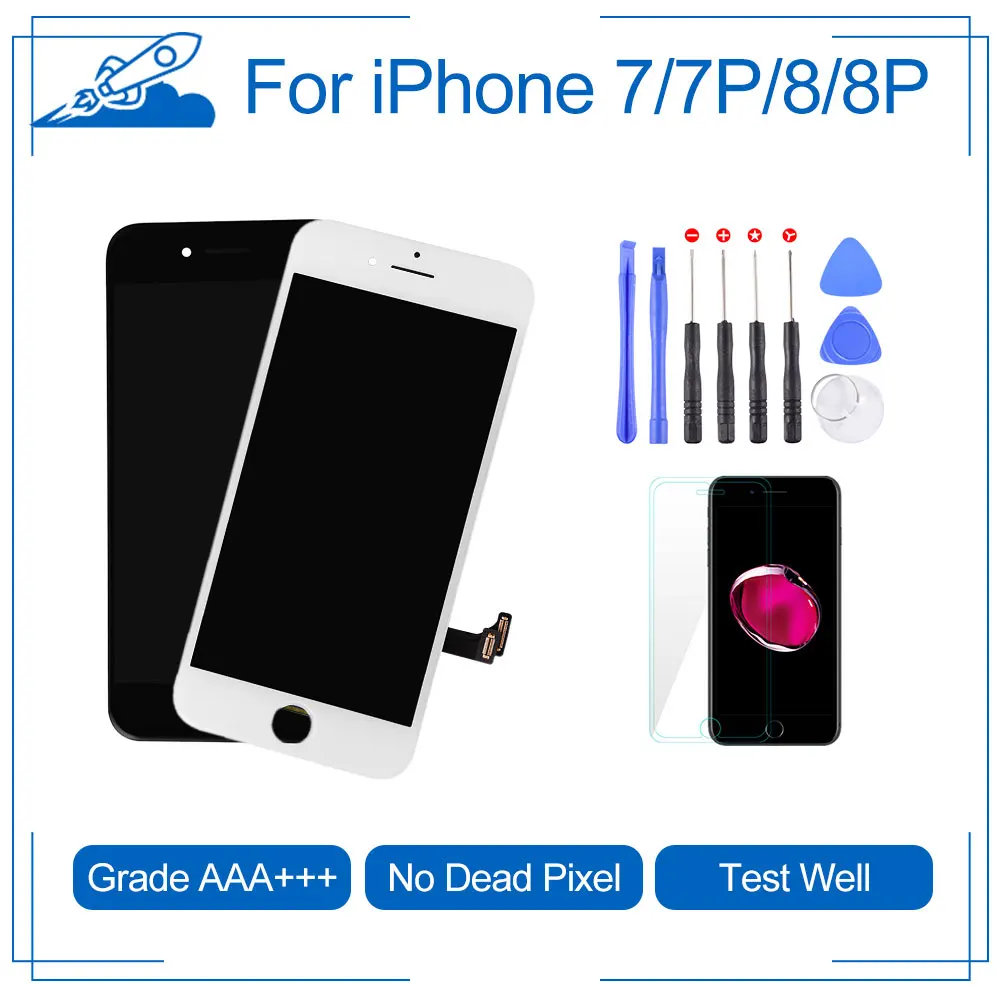 Grade For iPhone 7 7 Plus LCD Touch Digitizer Screen Assembly Replacement For iphone 8 8 Plus 3D Touch Screen Parts
Grade For iPhone 7 7 Plus LCD Touch Digitizer Screen Assembly Replacement For iphone 8 8 Plus 3D Touch Screen Parts