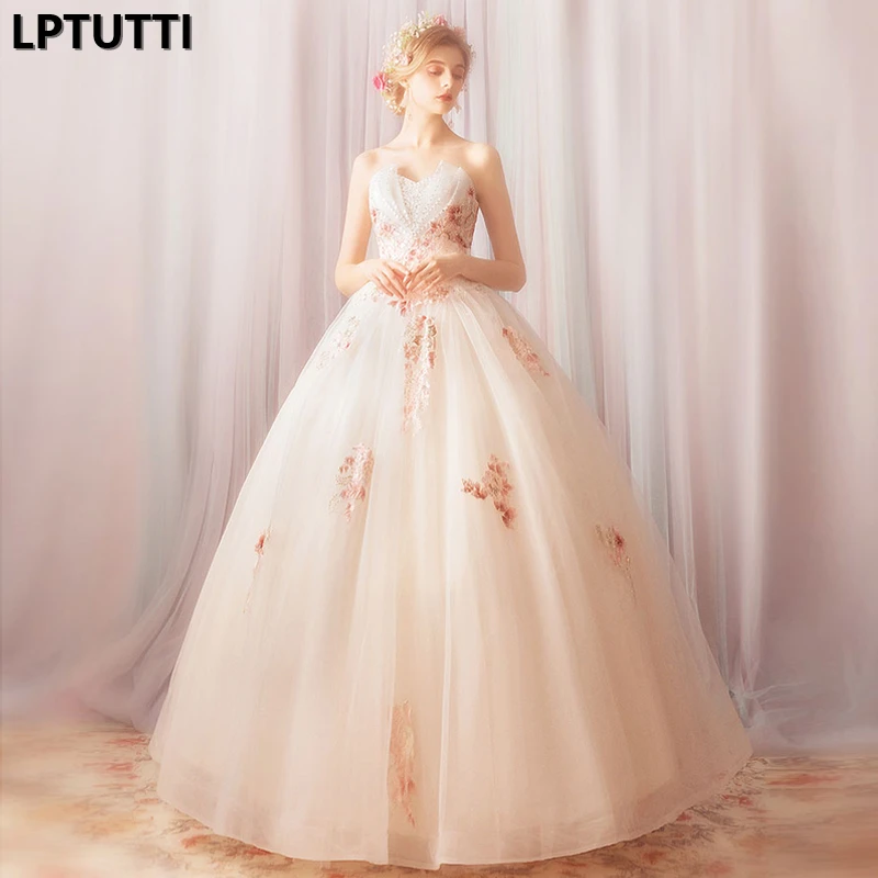 LPTUTTI Crystal Embroidery New Sexy Vintage Princess Bridal Marriage Gown Bride Simple Party Events Long Luxury Wedding Dresses
LPTUTTI Crystal Embroidery New Sexy Vintage Princess Bridal Marriage Gown Bride Simple Party Events Long Luxury Wedding Dresses