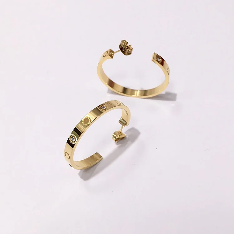 Stud Earrings Jewelry Exquisite Fashion Small Nail Non-drilled Glossy Titanium Steel Stud Earrings
Stud Earrings Jewelry Exquisite Fashion Small Nail Non-drilled Glossy Titanium Steel Stud Earrings