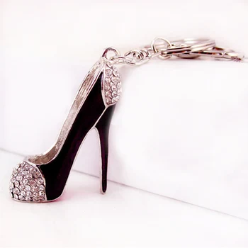 5PCS Rhinestone High-heeled Shoes Keychain Exquisite Silver-plated Crystal Car Keyring Alloy Keyfobs Creative Jewelry Gift R056
5PCS Rhinestone High-heeled Shoes Keychain Exquisite Silver-plated Crystal Car Keyring Alloy Keyfobs Creative Jewelry Gift R056
