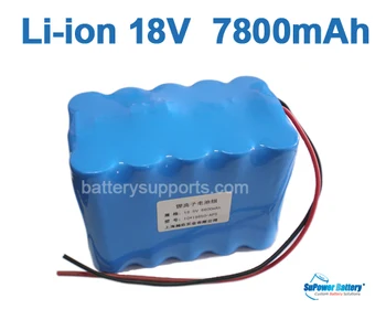 SuPower 18V 18.5V 20V 21V 7800mAh Lithium Li-ion Rechargeable Battery Pack Max 5A with built-in protection circuit board PCB
SuPower 18V 18.5V 20V 21V 7800mAh Lithium Li-ion Rechargeable Battery Pack Max 5A with built-in protection circuit board PCB