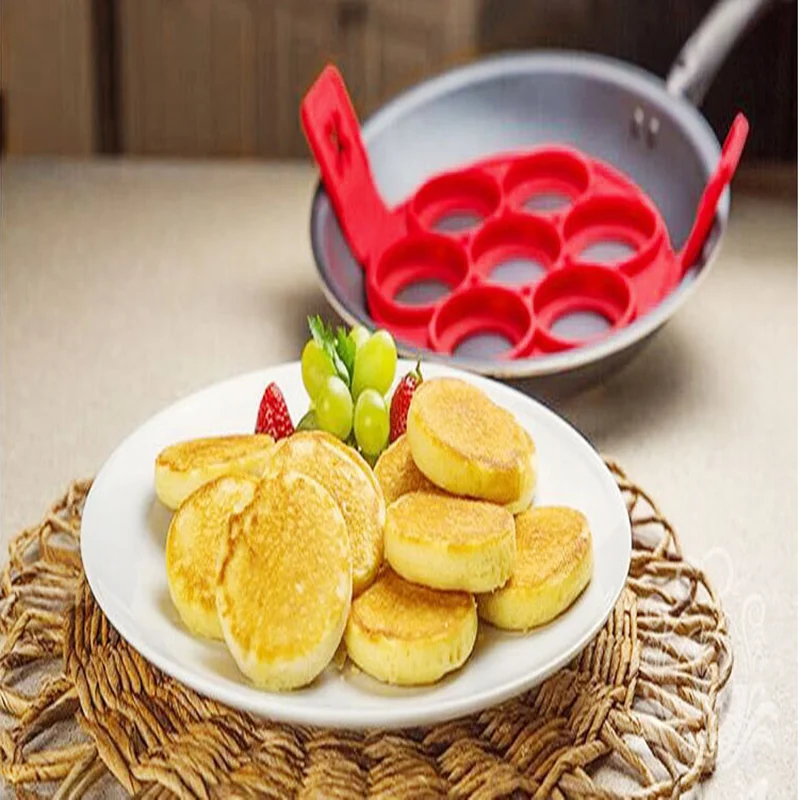 

Pancake Mold Nonstick Pancake Maker Silicone Egg Ring Maker Kitchen Perfect Pancakes Easy Flip Breakfast Omelette Tools