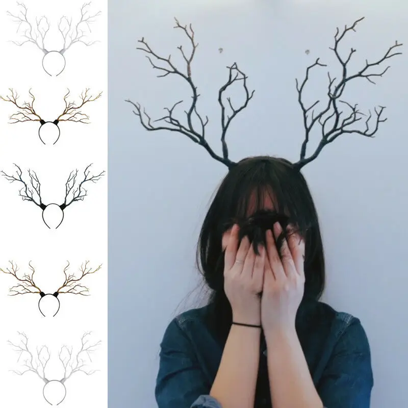 New Vintage Tree Branches Headband Props Horns Hair Accessory Xmas Antler Costume Headpieces Cosplay
New Vintage Tree Branches Headband Props Horns Hair Accessory Xmas Antler Costume Headpieces Cosplay