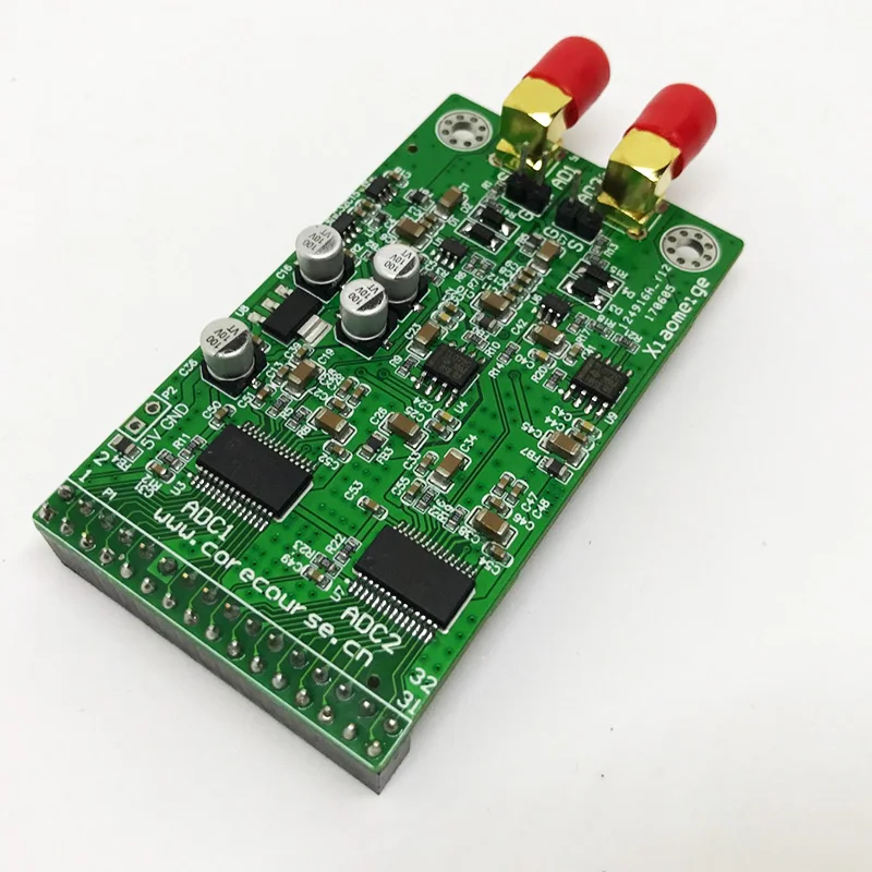 High speed ADC module AD9226 dual channel 65M sampling compatible with DE2 electric magic device
High speed ADC module AD9226 dual channel 65M sampling compatible with DE2 electric magic device
