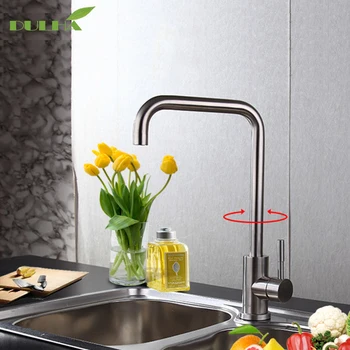 Kitchen Faucet Mixer Tap 360 Degree Swivel Rotate Faucets Stainless Steel Vessels Sink Hot Cold Water Taps Free Shipping
Kitchen Faucet Mixer Tap 360 Degree Swivel Rotate Faucets Stainless Steel Vessels Sink Hot Cold Water Taps Free Shipping