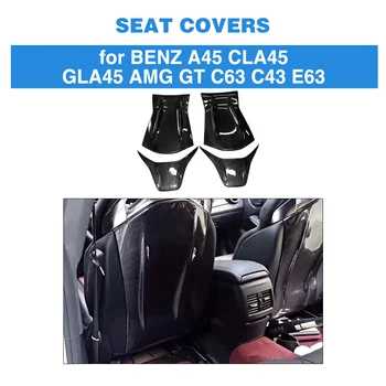 Gloss Matt Carbon Fiber Seat Back Backseat Trim Covers 4 PC/Set fit for Mercedes Benz A45 CLA45 GLA45 AMG GT C63 C43 E63 12-18
Gloss Matt Carbon Fiber Seat Back Backseat Trim Covers 4 PC/Set fit for Mercedes Benz A45 CLA45 GLA45 AMG GT C63 C43 E63 12-18