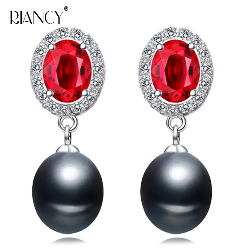 Fashion natural freshwater black pearl earrings for women 925 sterling silver girl wedding birthday gift
Fashion natural freshwater black pearl earrings for women 925 sterling silver girl wedding birthday gift