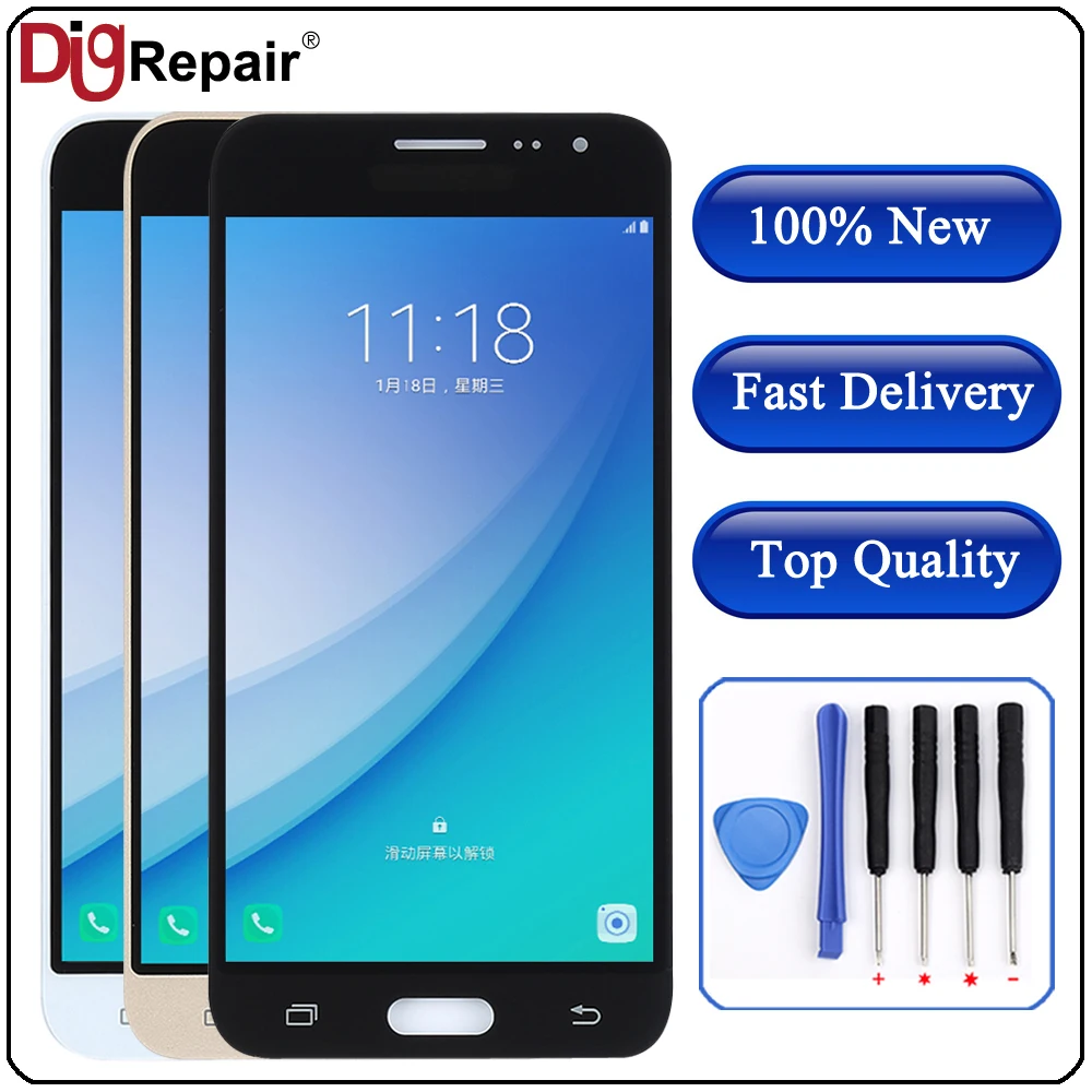 For SAMSUNG J320F screen For SAMSUNG J3 2016 lcd J320F J320M J320H J320FN display Touch Screen Digitizer For Galaxy j3 2016 lcd
For SAMSUNG J320F screen For SAMSUNG J3 2016 lcd J320F J320M J320H J320FN display Touch Screen Digitizer For Galaxy j3 2016 lcd