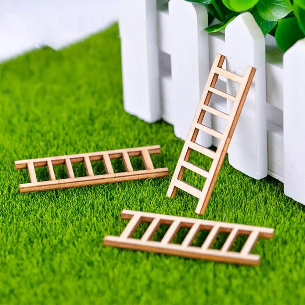 3pcs Mini Wooden Step Ladder Furniture Tools Fairy Garden Miniatures Decor Action Figurine DIY Micro Gnome Terrarium Gift
3pcs Mini Wooden Step Ladder Furniture Tools Fairy Garden Miniatures Decor Action Figurine DIY Micro Gnome Terrarium Gift