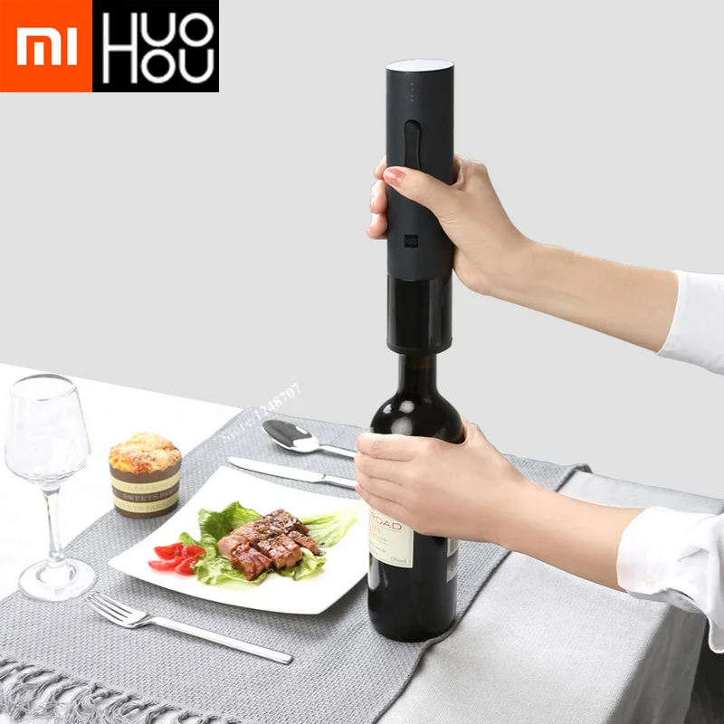 Xiaomi Mijia Huohou Automatic Red Wine Bottle Opener Electric Corkscrew Foil Cutter Cork Out Tool For Xiaomi Smart Home Kits
Xiaomi Mijia Huohou Automatic Red Wine Bottle Opener Electric Corkscrew Foil Cutter Cork Out Tool For Xiaomi Smart Home Kits