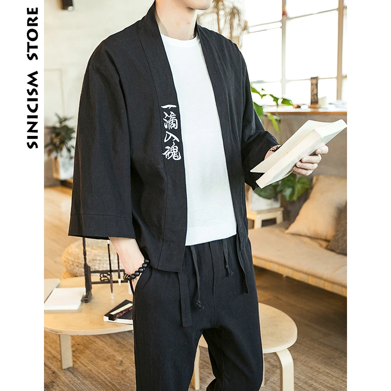 Sinicism Store 2019 Cotton Linen Men Shirts Kimono Male Chinese Japan Style Embroidery Three Quarter Sleeve Open Stitch Shirts
Sinicism Store 2019 Cotton Linen Men Shirts Kimono Male Chinese Japan Style Embroidery Three Quarter Sleeve Open Stitch Shirts