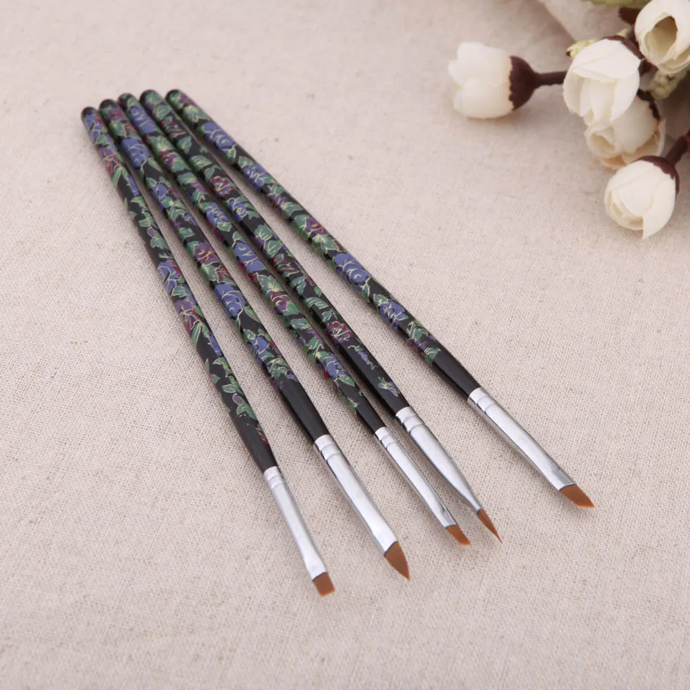 Fashion New 5PCS/set Nail Art Wood UV Gel Salon Pen Flat Brush Kit Dotting Nail styling Tools Nail brushes
Fashion New 5PCS/set Nail Art Wood UV Gel Salon Pen Flat Brush Kit Dotting Nail styling Tools Nail brushes