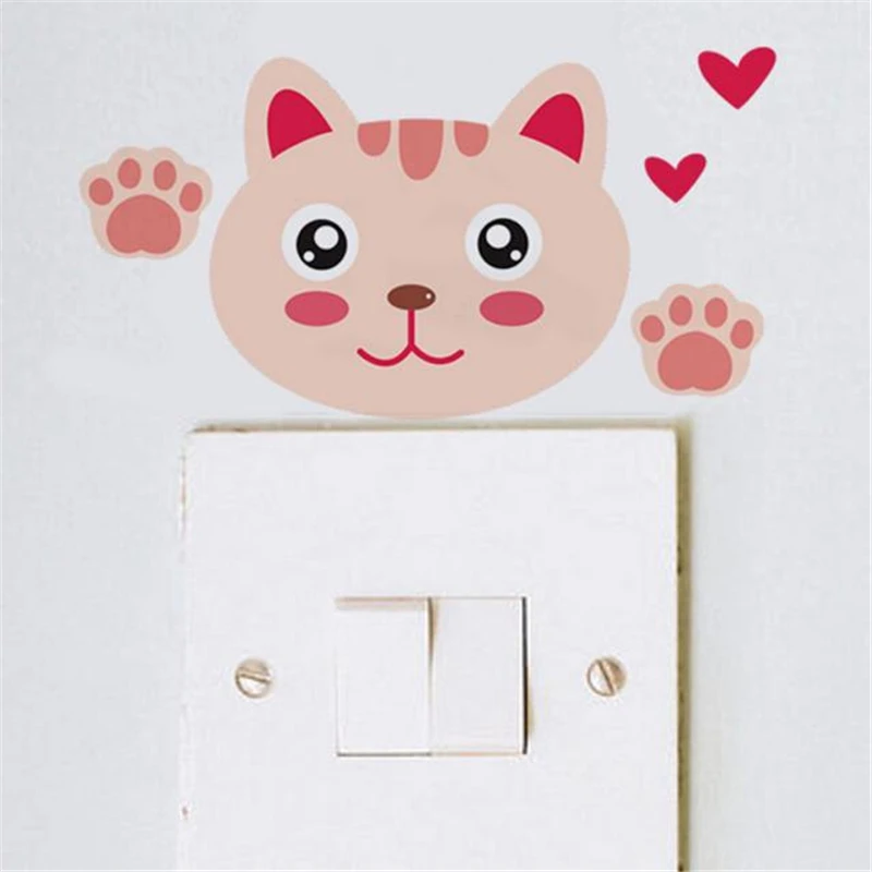 New Cute animal Wall Stickers Light Switch Decor Decals Art Mural Decor noel decoration maison l1211
New Cute animal Wall Stickers Light Switch Decor Decals Art Mural Decor noel decoration maison l1211