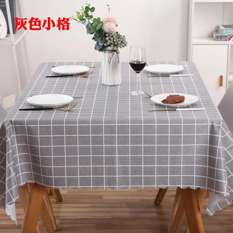 Plaid PVC Table Cover Home Desk Protector Pad Gray Waterproof Oilproof Dining Tablecloth High Quality Coffee Plastic Table Cloth
Plaid PVC Table Cover Home Desk Protector Pad Gray Waterproof Oilproof Dining Tablecloth High Quality Coffee Plastic Table Cloth