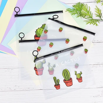 New arrival Cactus Dull Polish Transparent PVC A5 File Folder Document Filing Bag Stationery Bag
New arrival Cactus Dull Polish Transparent PVC A5 File Folder Document Filing Bag Stationery Bag