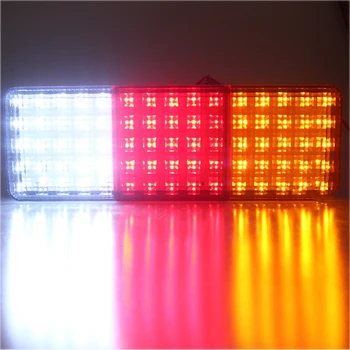 Rear Rectangle Removable 75LED Super Bright For Caravan Tail Light Truck Indicator Lamp Trailer Durable Practical 
Rear Rectangle Removable 75LED Super Bright For Caravan Tail Light Truck Indicator Lamp Trailer Durable Practical