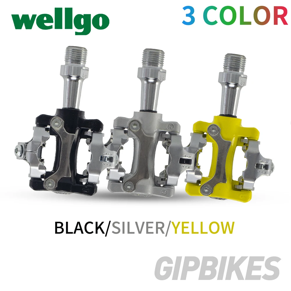 Wellgo W01 MTB Touring Bike Bicycle Clipless Light Pedals 9/16" CR-MO Spindle Sealed Cleats Compatible For SHIMANO SPD 294g
Wellgo W01 MTB Touring Bike Bicycle Clipless Light Pedals 9/16" CR-MO Spindle Sealed Cleats Compatible For SHIMANO SPD 294g