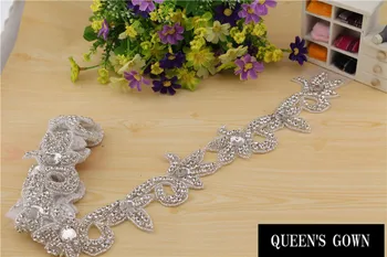 New Crystal flower Rhinestone chain Trimming Rhinestone Cup chain for Wedding dress fashion bridal trim Rhinestone chain
New Crystal flower Rhinestone chain Trimming Rhinestone Cup chain for Wedding dress fashion bridal trim Rhinestone chain