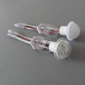 30mm diameter;DC12V;UCS1903 addressable RGB full color led smart module;0.72W(3pcs of 5050 SMD LED);IP68 rated
30mm diameter;DC12V;UCS1903 addressable RGB full color led smart module;0.72W(3pcs of 5050 SMD LED);IP68 rated