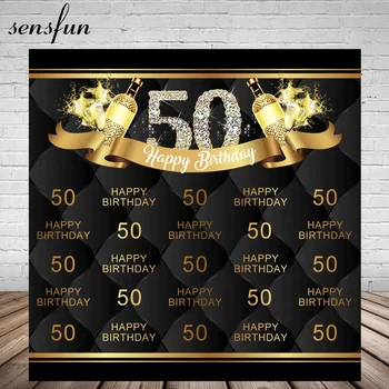 Sensfun Bling Diamond Happy 50 Birthday Party Backdrop Good Text Black Photography Backgrounds For Photo Studio Vinyl
Sensfun Bling Diamond Happy 50 Birthday Party Backdrop Good Text Black Photography Backgrounds For Photo Studio Vinyl