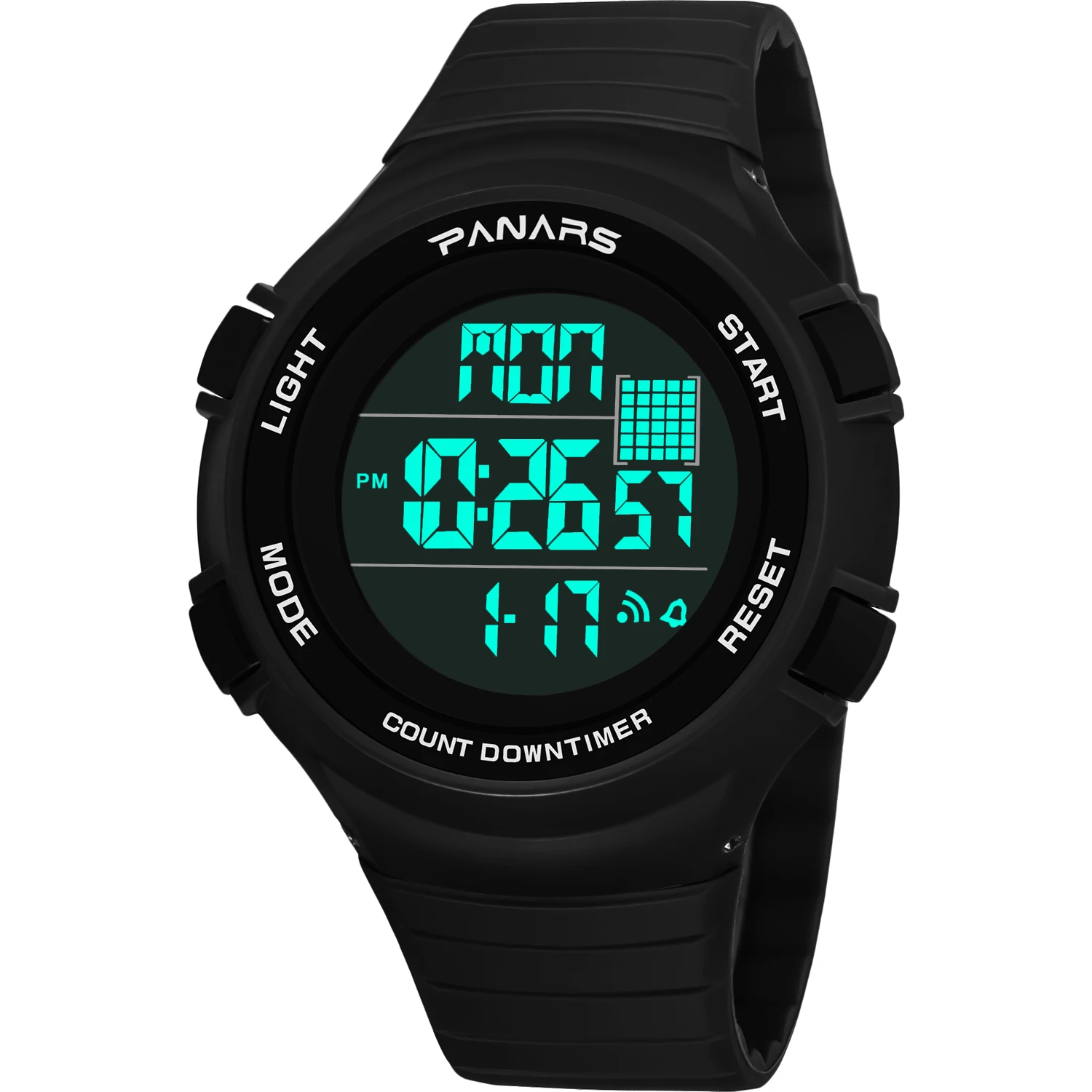 PANARS Sport Outdoor Watch Men Digital Watch Alarm G Clock 5Bar Waterproof Shock Military Watches LED Display Reloj Hombre
PANARS Sport Outdoor Watch Men Digital Watch Alarm G Clock 5Bar Waterproof Shock Military Watches LED Display Reloj Hombre