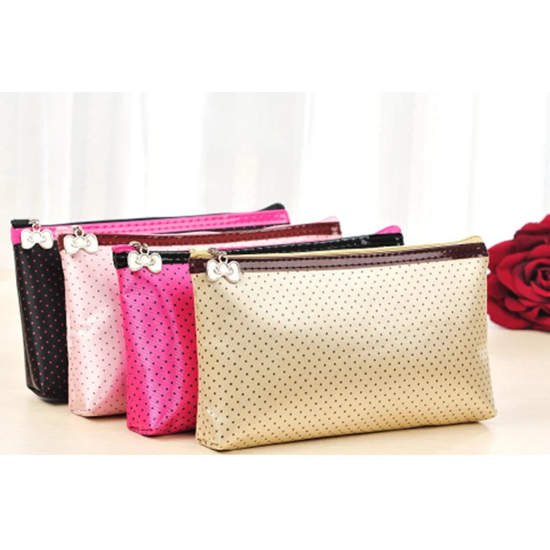 Portable Cute Rectangle shaped Dots pattern Multifunction Beauty Travel Cosmetic Bag Makeup Case For Women
Portable Cute Rectangle shaped Dots pattern Multifunction Beauty Travel Cosmetic Bag Makeup Case For Women