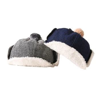 Baby Hats Infant Boys Winter Earmuffs Peaked Cap Warm Plaid Plush Soft Beanie Hat for Newborn
Baby Hats Infant Boys Winter Earmuffs Peaked Cap Warm Plaid Plush Soft Beanie Hat for Newborn